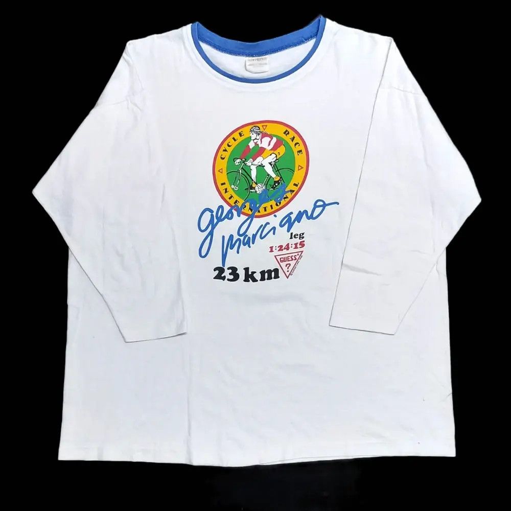 Georges Marciano Rare! Vintage '88 Guess Made in USA Georges Marciano Size US XL / EU 56 / 4 - 1 Thumbnail