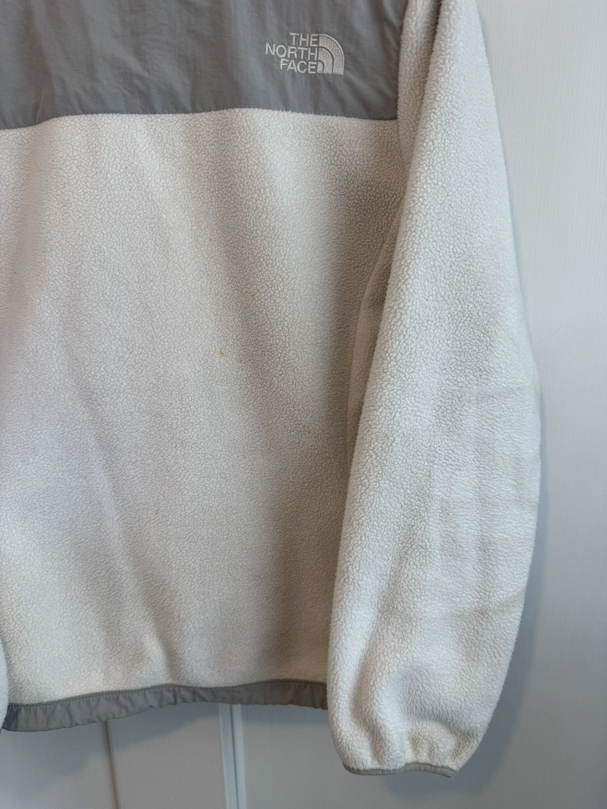 The North Face Vintage Y2k North Face white & grey Denali fleece jacket Size M / US 6-8 / IT 42-44 - 6 Thumbnail