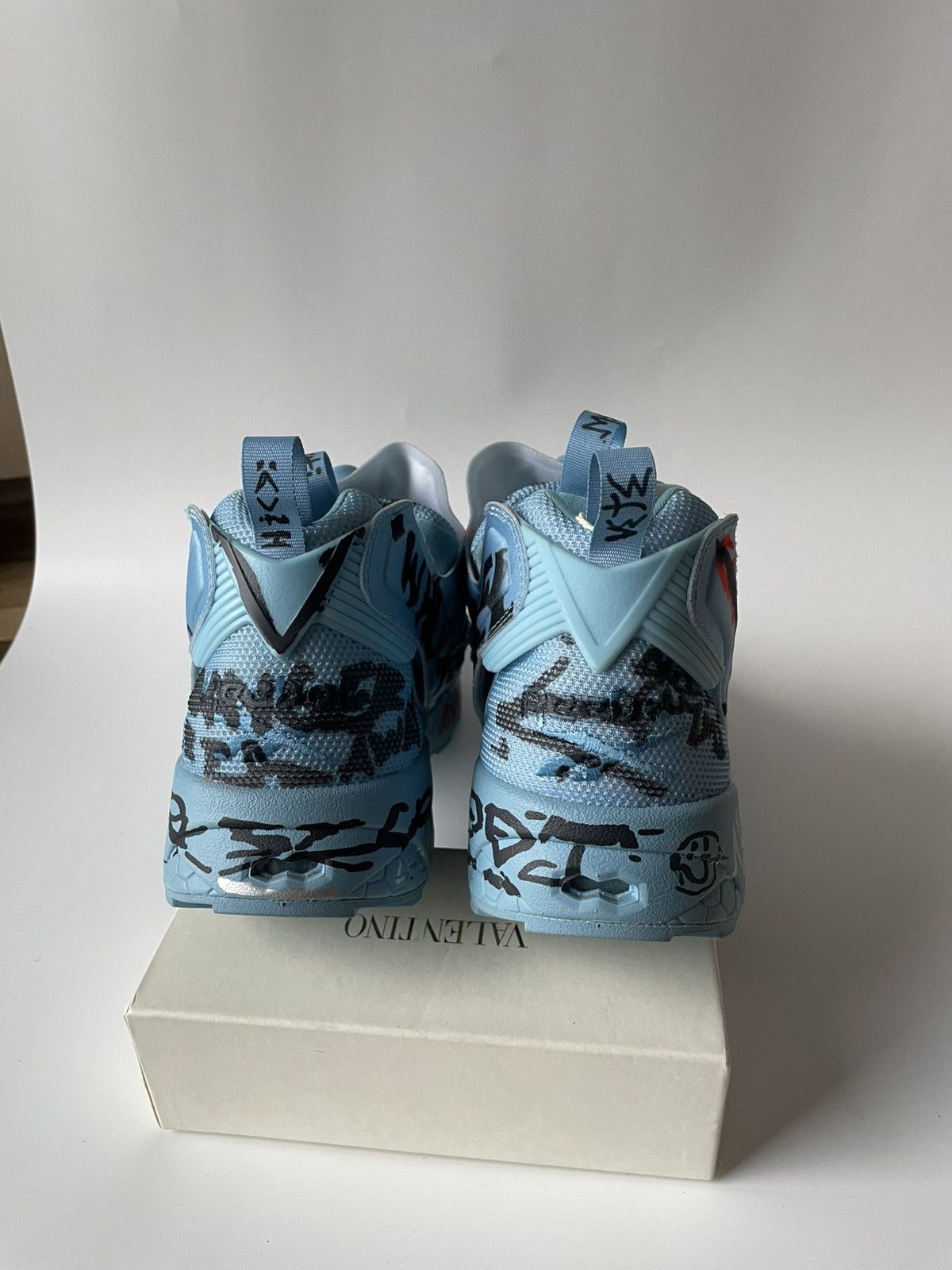 Reebok × Vetements Vetements Reebok Insta Pump Graffiti Sneakers Size US 12 / EU 45 - 5 Thumbnail