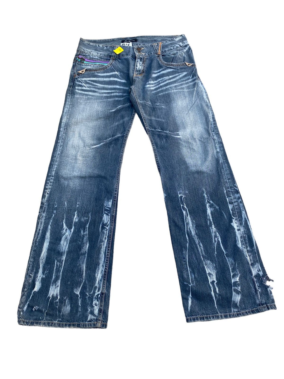 Vintage Vintage Root Three Style Distressed Faded Pant Size US 36 / EU 52 - 1 Preview