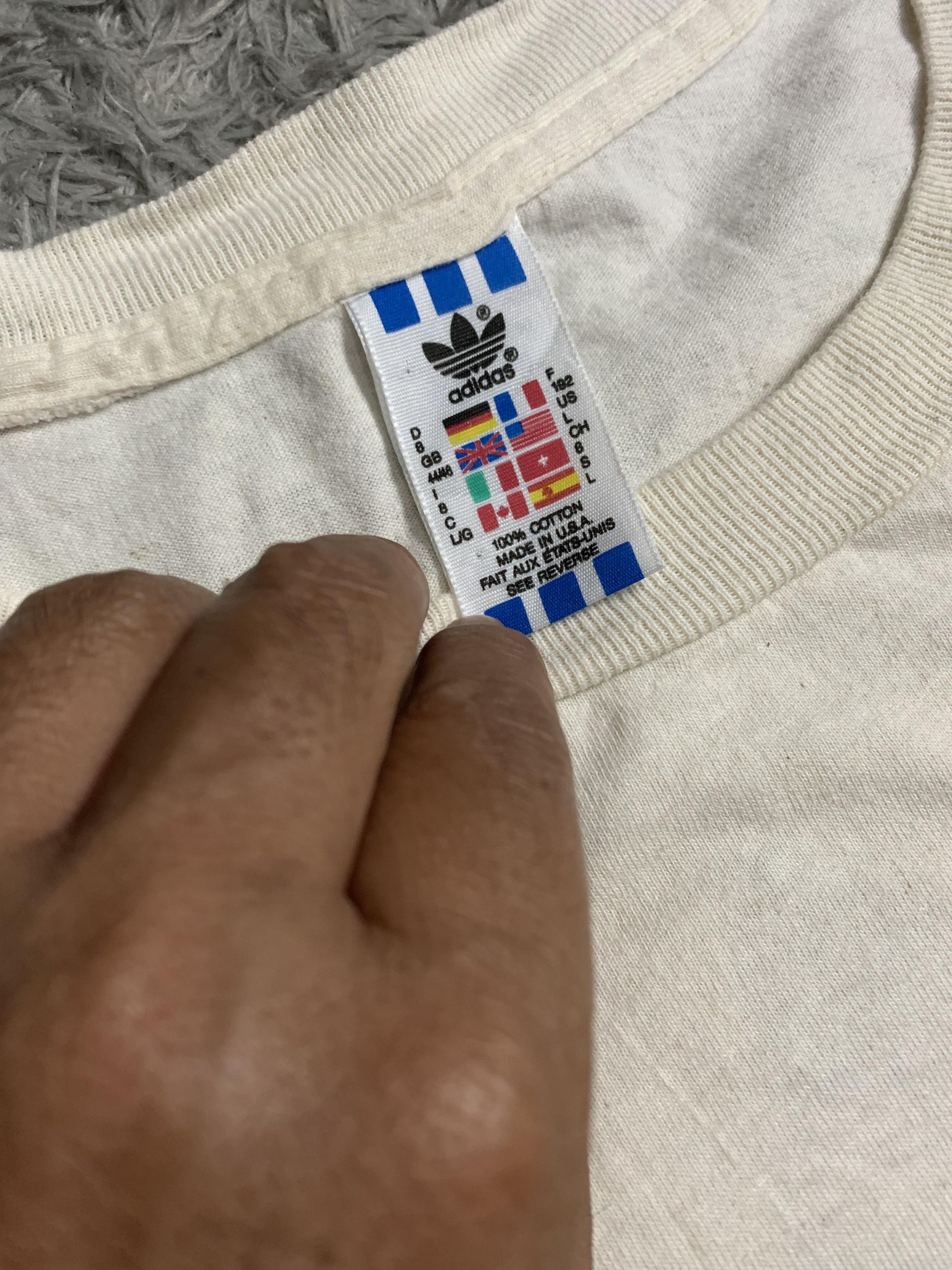 Adidas Vintage adidas 80s Made in USA Size US XL / EU 56 / 4 - 3 Thumbnail