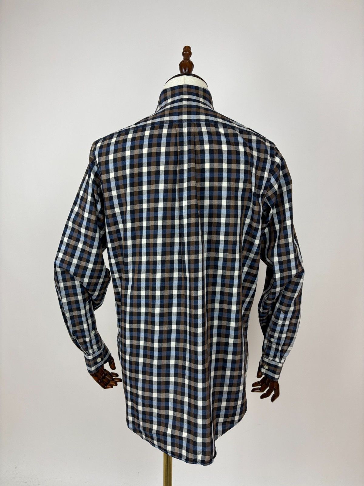 Aquascutum VTG Aquascutum of London Check Shirt Pocket Shirt Size US S / EU 44-46 / 1 - 14 Thumbnail