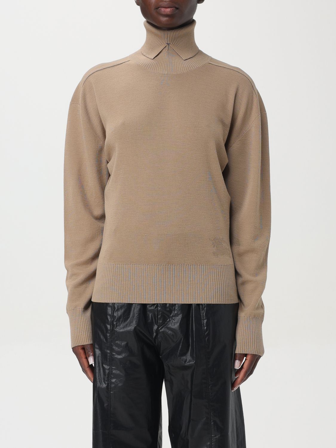 Burberry Burberry Sweater Woman Beige Size M / US 6-8 / IT 42-44 - 1 Thumbnail