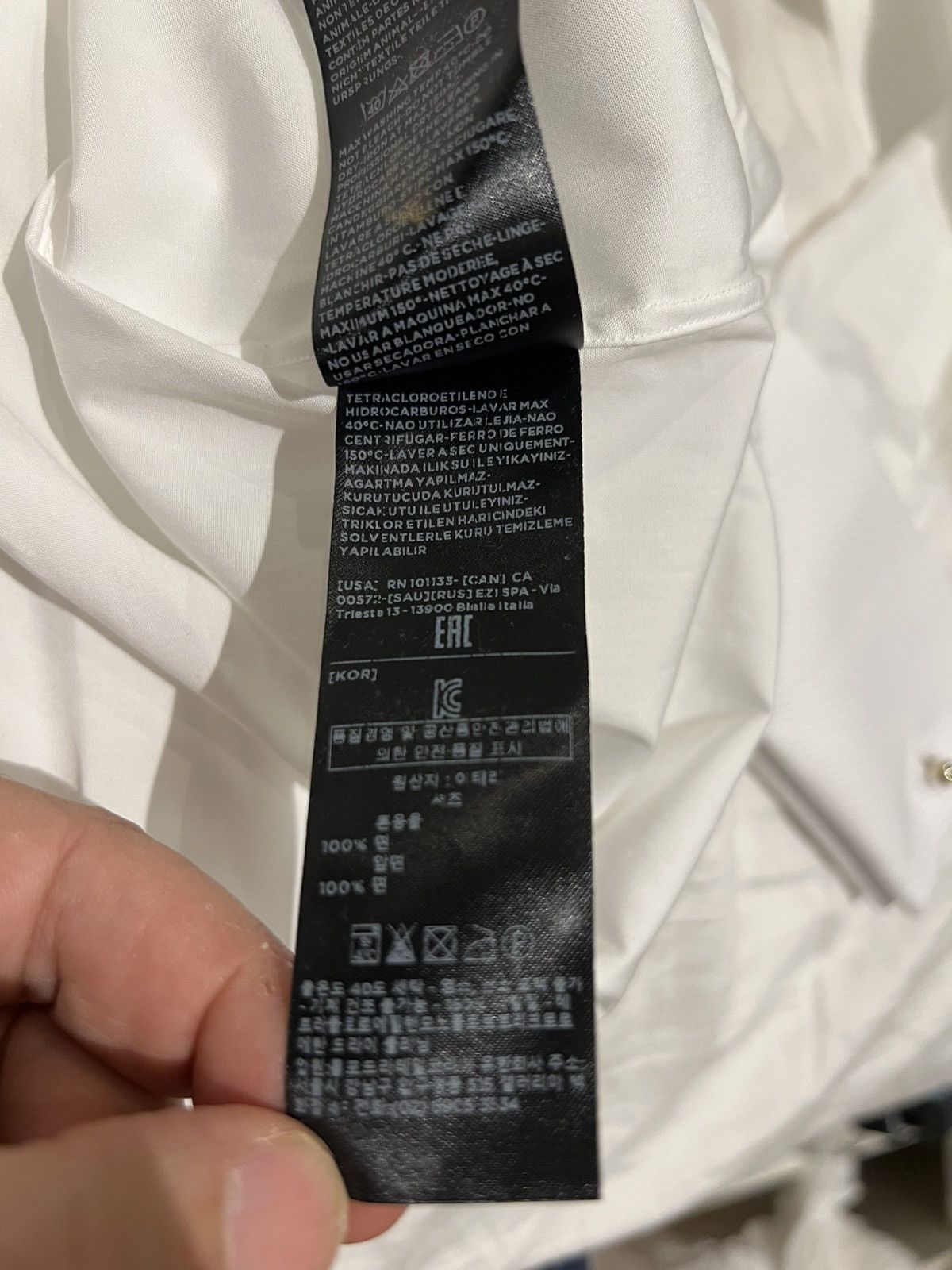 Tom Ford TOM FORD White Dress tuxedo Shirt Size 17 43 Long Sleeves Size US XL / EU 56 / 4 - 13 Thumbnail