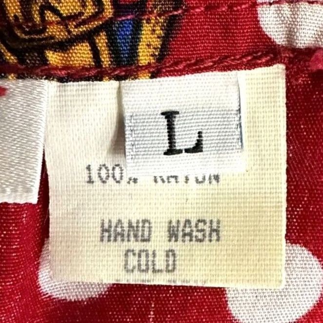 Talbots Talbots Pants Womens Large Red Polka Dot Nautical Tie Crop Straight Leg Size 36" / US 14 / IT 50 - 5 Thumbnail