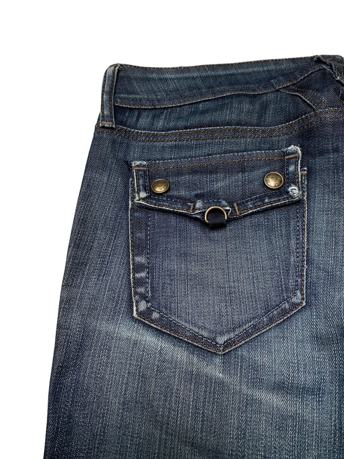 Marithe + Francois Girbaud × Vintage Vintage Brand Marithe Francois Girbaud Flared Jeans 1990s Size US 30 / EU 46 - 8 Thumbnail