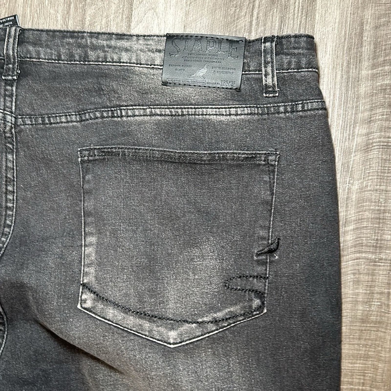 Staple Staple Penguin Brand Jeans - 42x32 Size US 42 / EU 58 - 6 Thumbnail