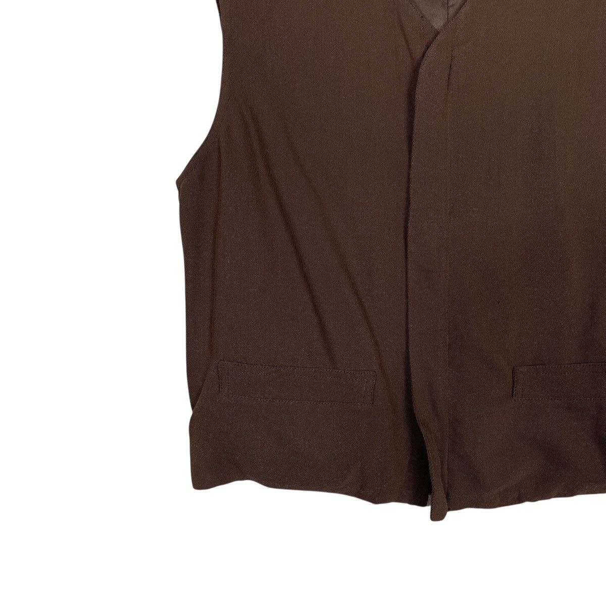 Emporio Armani Vintage Emporio Armani Zipper Rayon Vest Size US S / EU 44-46 / 1 - 3 Thumbnail