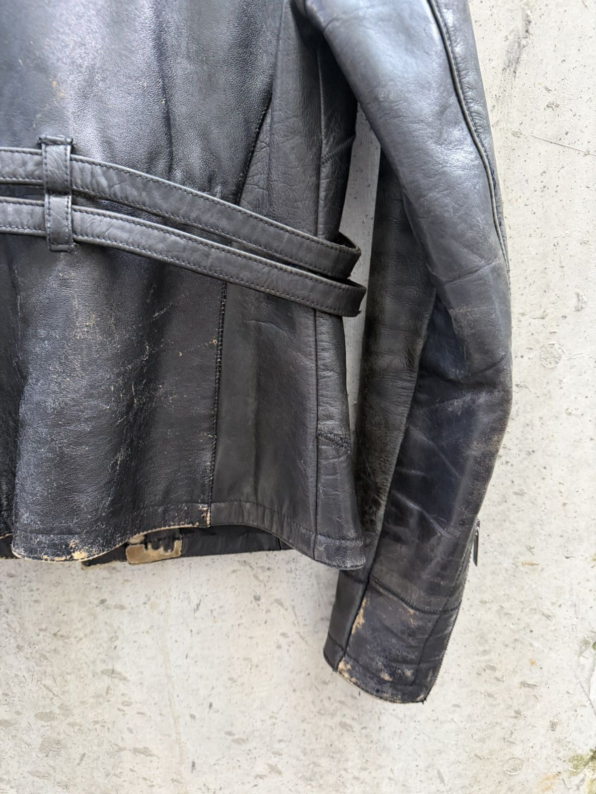 Dirk Bikkembergs FW02 Dirk Bikkembergs Runway Bondage Leather Jacket Size US XS / EU 42 / 0 - 20 Thumbnail