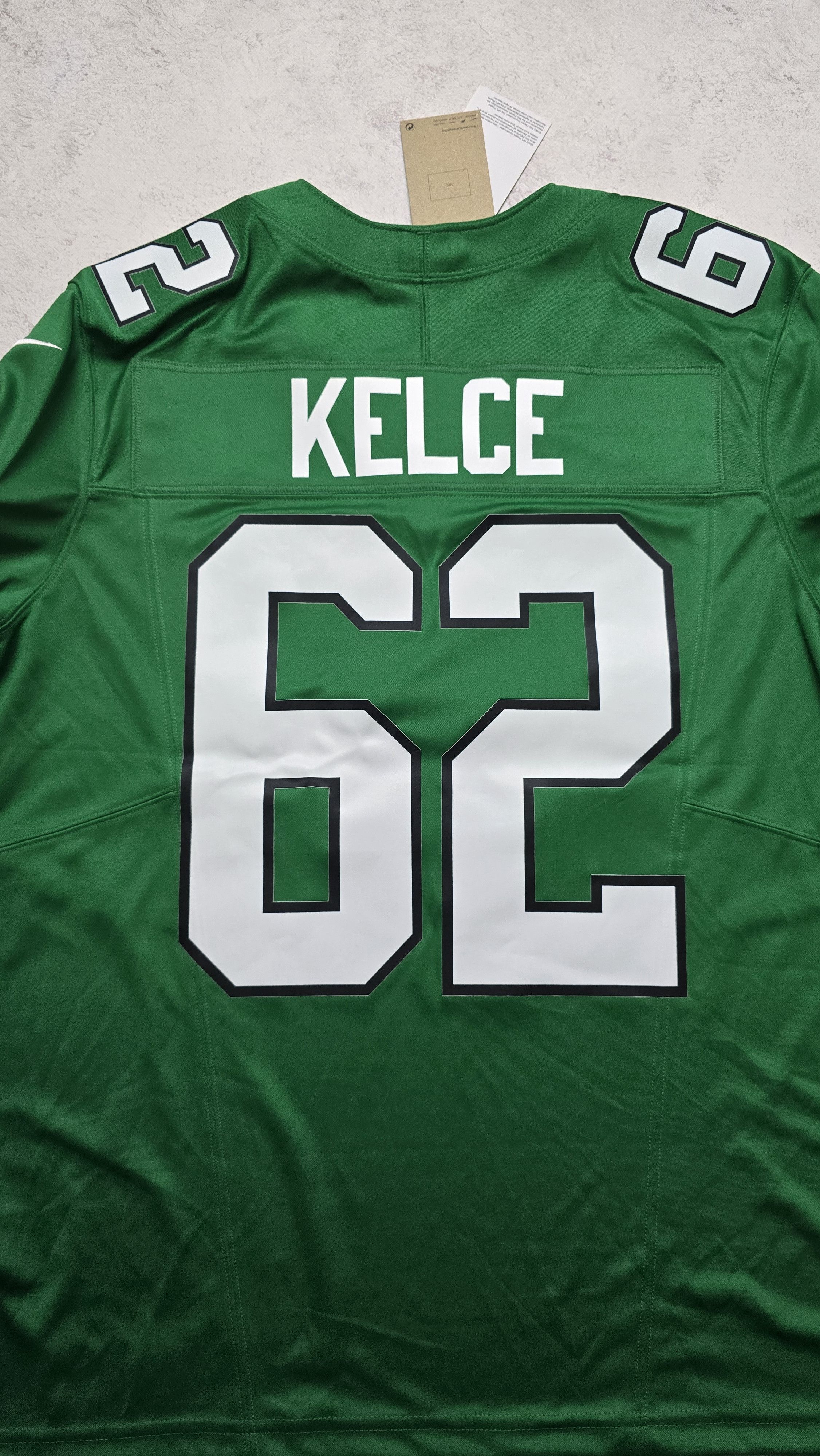 Nike Jason Kelce Philadelphia Eagles FUSE Limited Jersey Kelly Size US L / EU 52-54 / 3 - 9 Thumbnail
