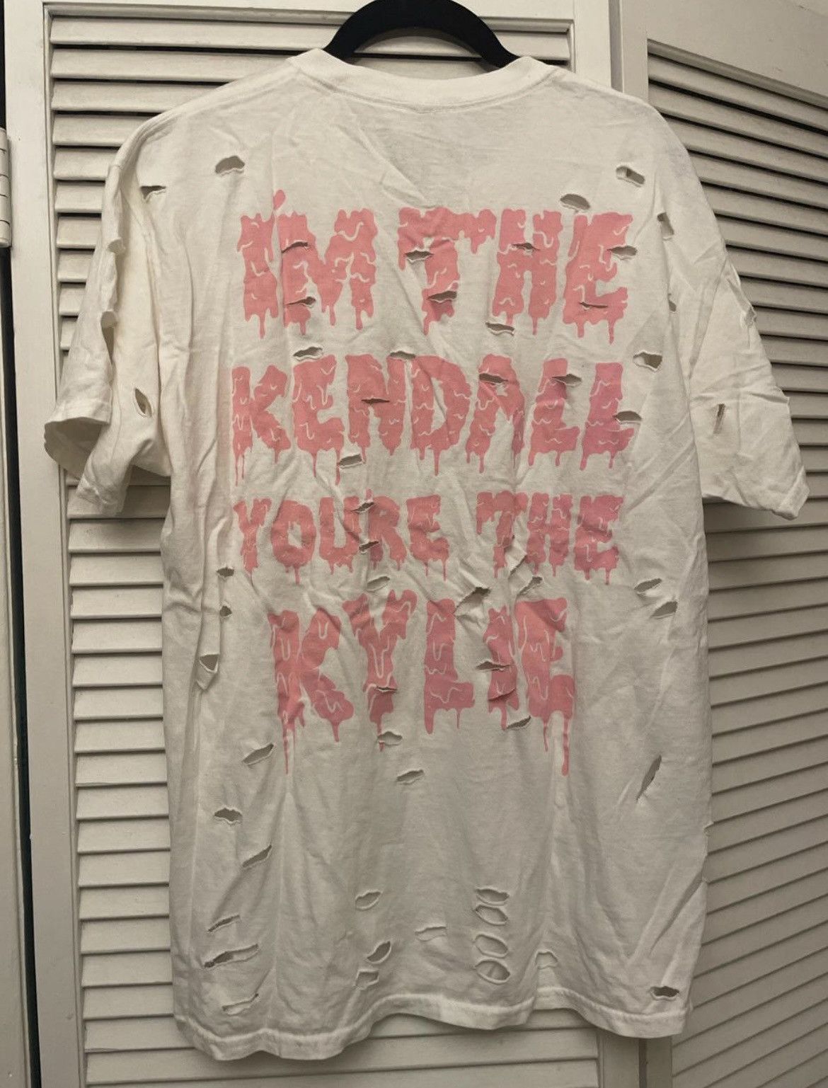 Kylie Jenner Kylie Cosmetics “I'm the Kendall you're the Kylie" T-shirt Size M / US 6-8 / IT 42-44 - 1 Thumbnail