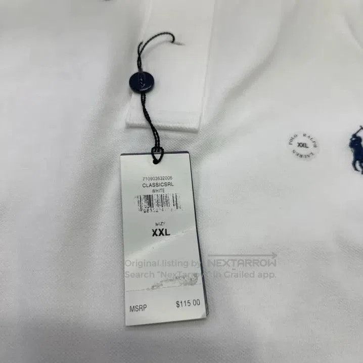 Polo Ralph Lauren Polo Ralph Lauren Classic Logo Stripe Short Sleeve Polo. Size US XXL / EU 58 / 5 - 5 Thumbnail