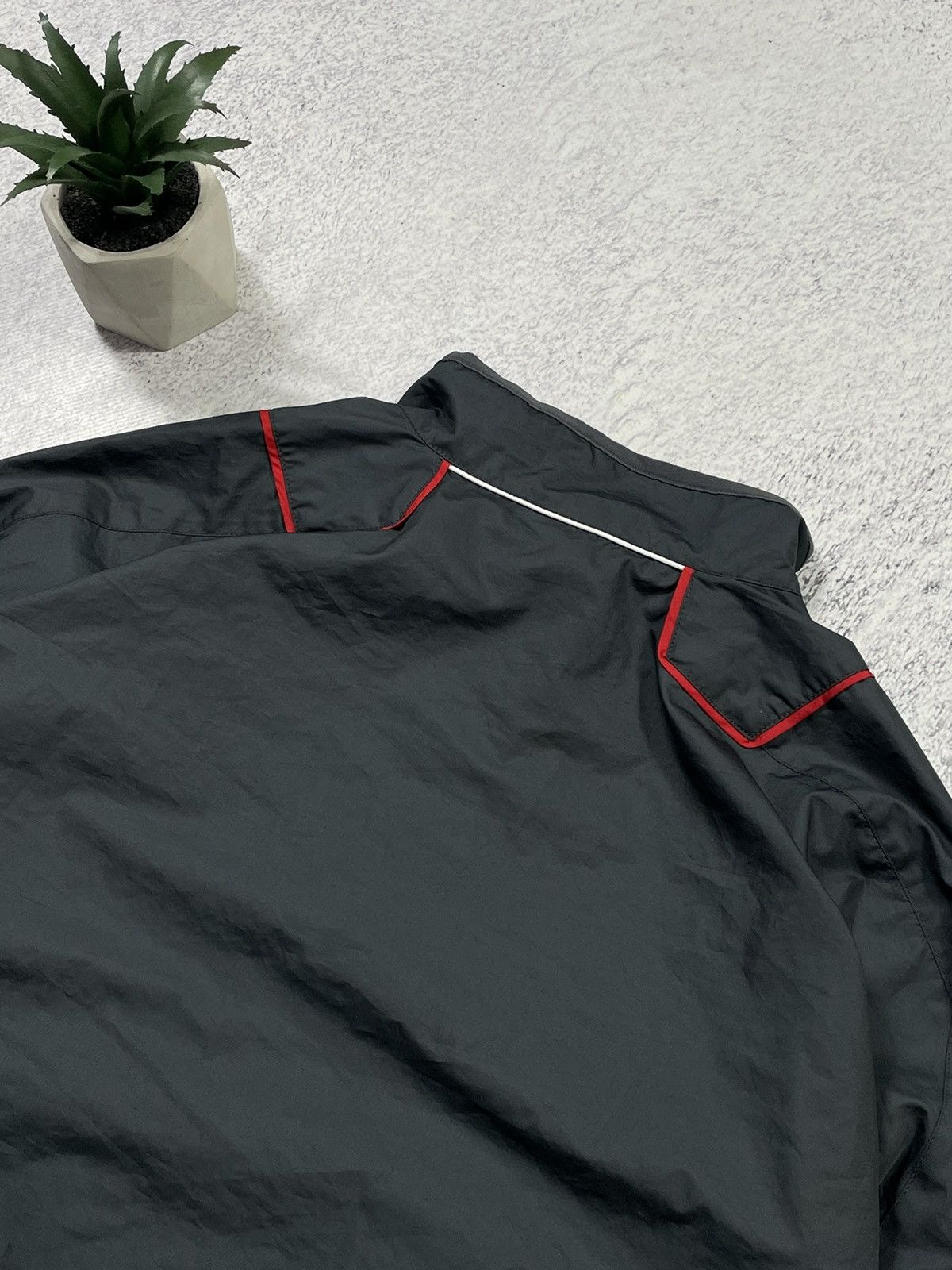 Nike × Vintage Vintage Nike Nylon Drill Y2K Training Jacket Size US XL / EU 56 / 4 - 12 Thumbnail
