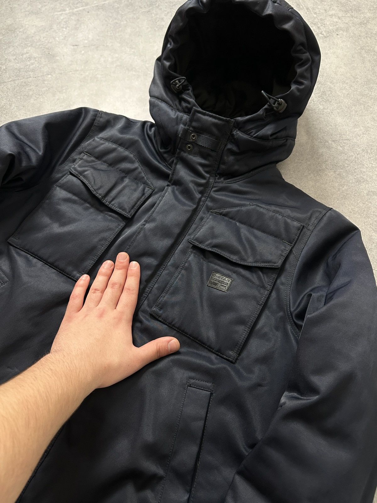 G-Star G-Star Raw MFD HDD Bombers jacket mens blue size M Size US M / EU 48-50 / 2 - 3 Thumbnail