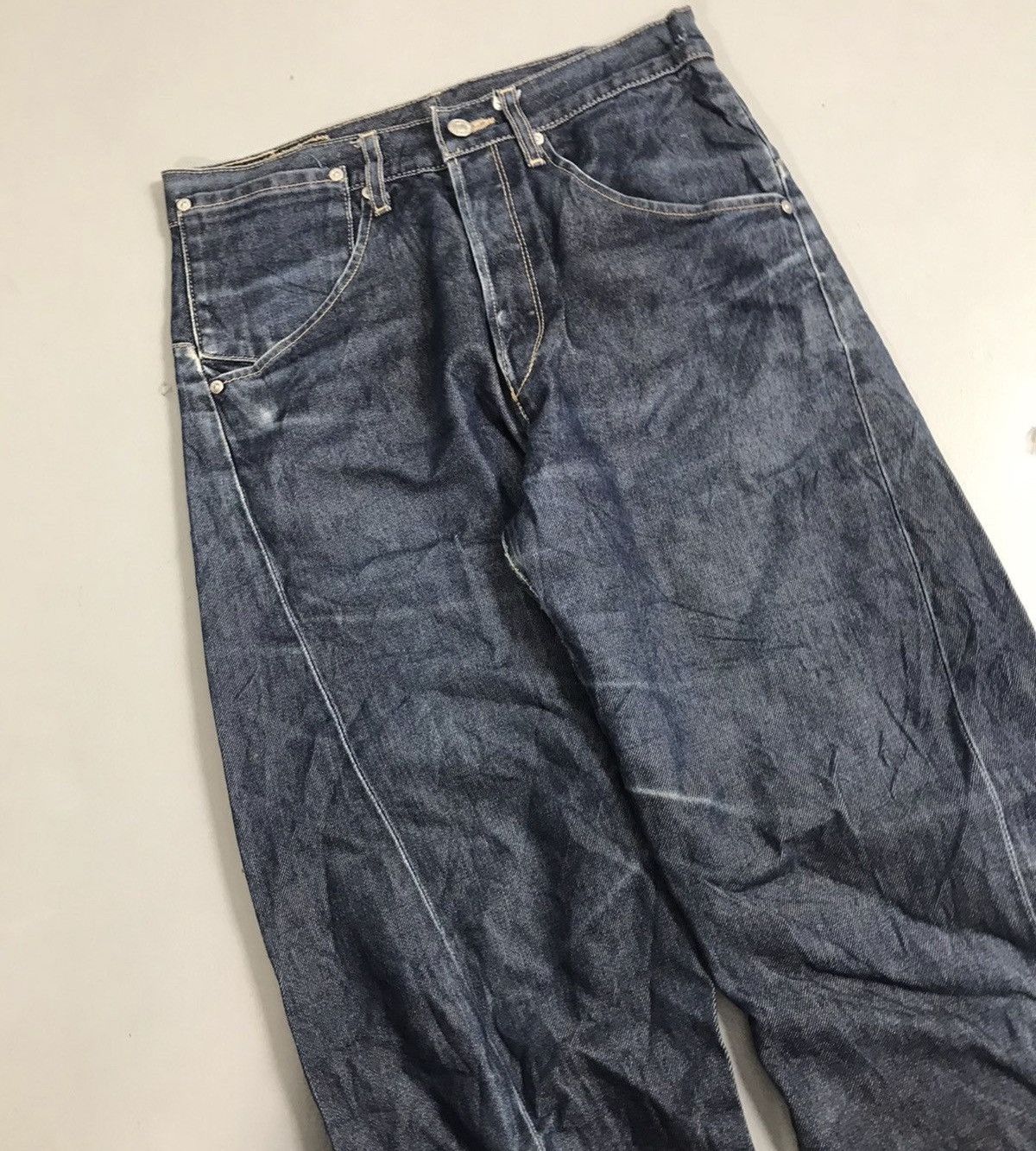 Levi's Vintage Levi’s engineer jeans denim Size US 30 / EU 46 - 6 Thumbnail