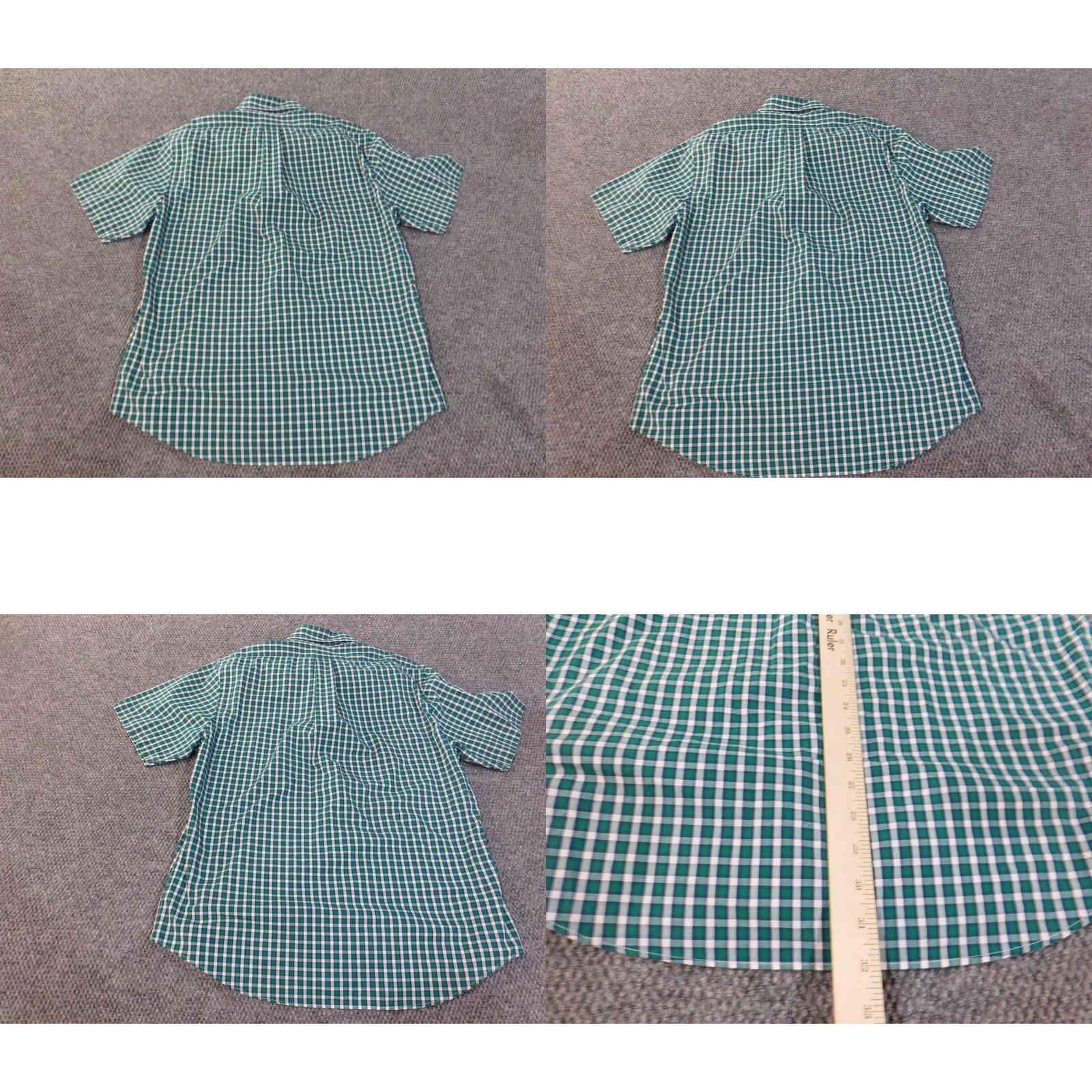 Brooks Brothers Brooks Brothers Shirt Large Green Plaid Button Down Regent Classic Business Mens Size US L / EU 52-54 / 3 - 8 Thumbnail
