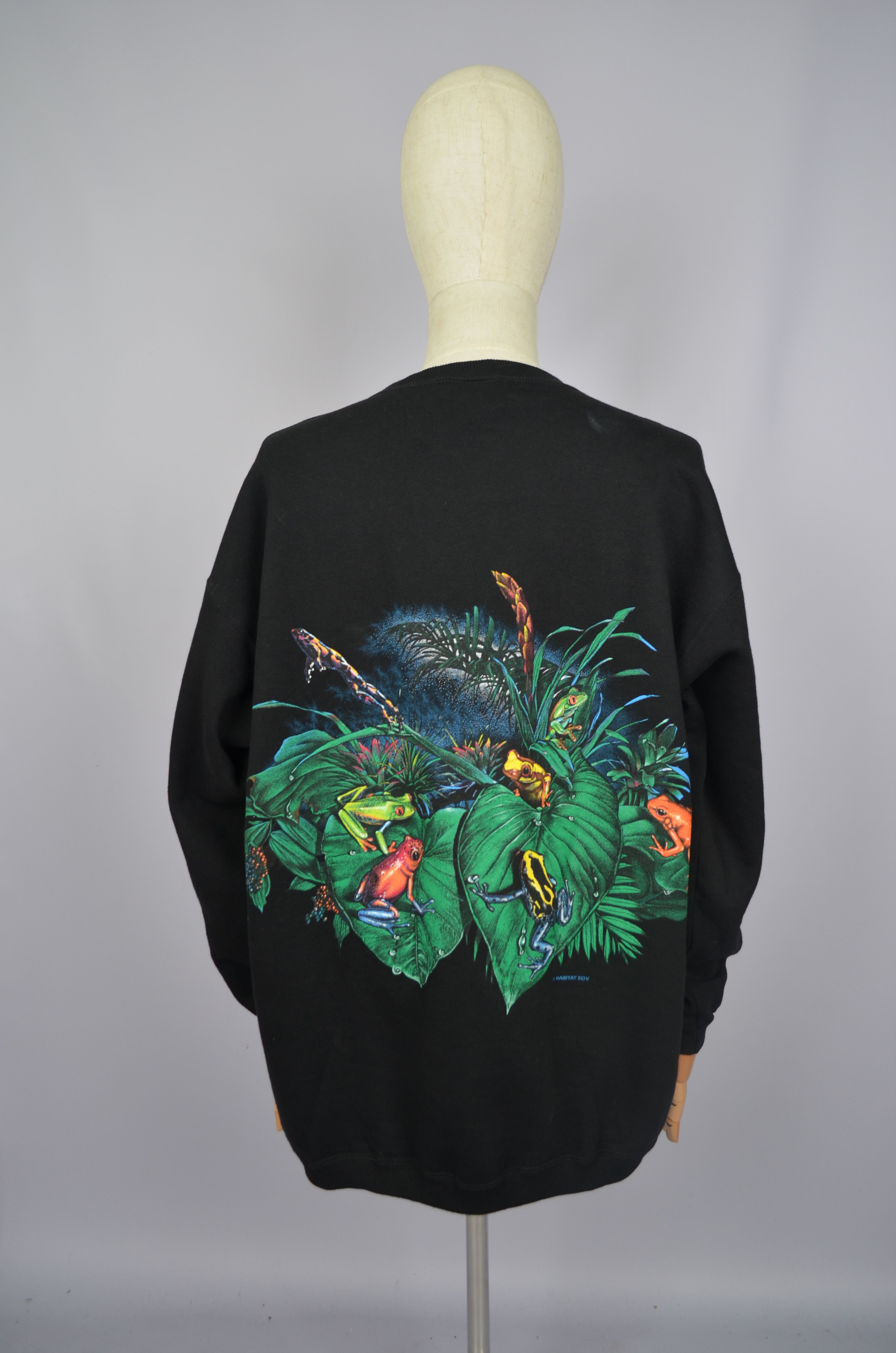 Habitat × Vintage Vintage Habitat Nature Sweatshirt XL 1994 Frogs USA BNWT! Size US XL / EU 56 / 4 - 9 Thumbnail