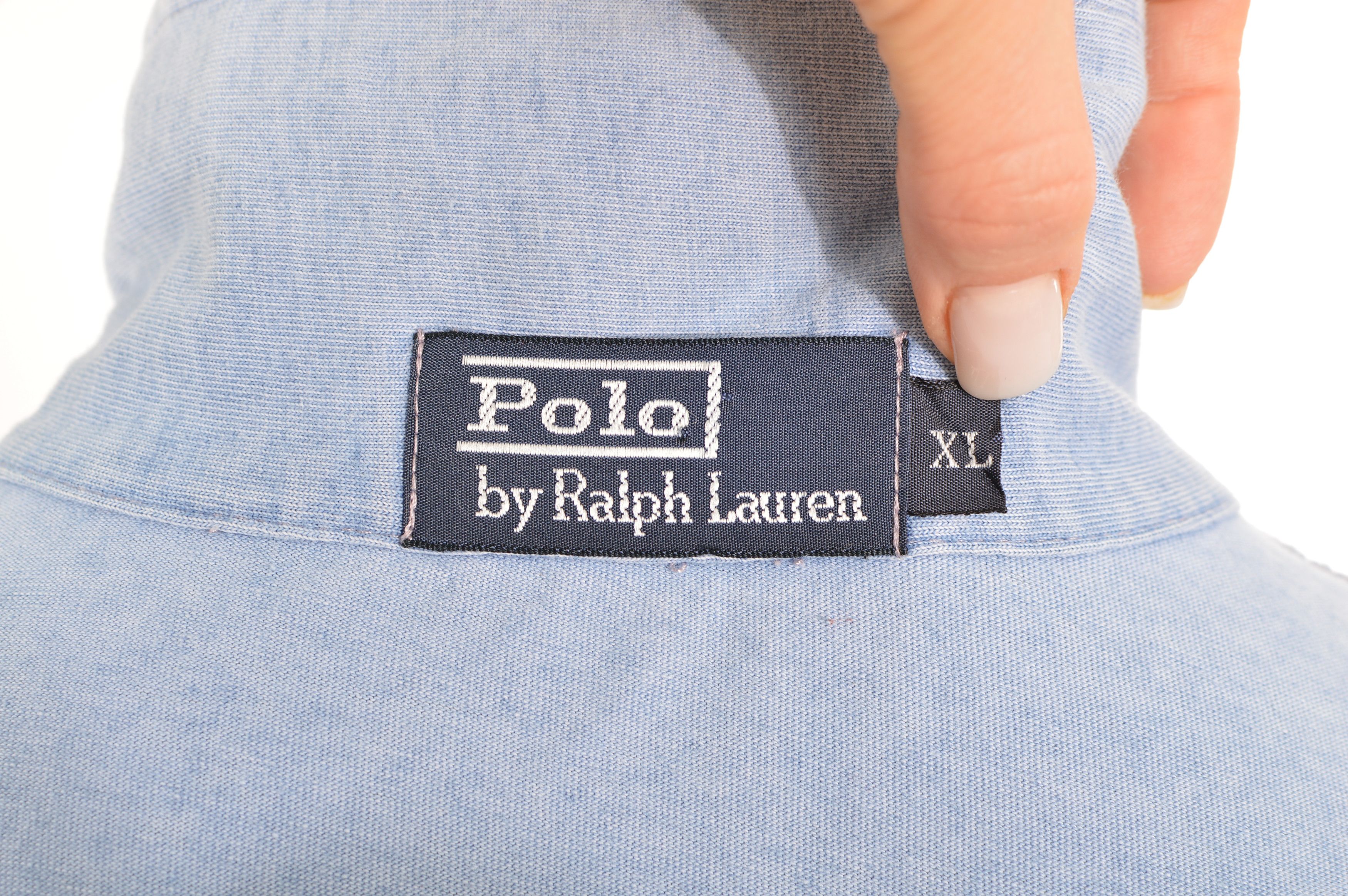 Polo Ralph Lauren Polo Ralph Lauren Vintage Patchwork Polo Shirt Size US XL / EU 56 / 4 - 9 Thumbnail