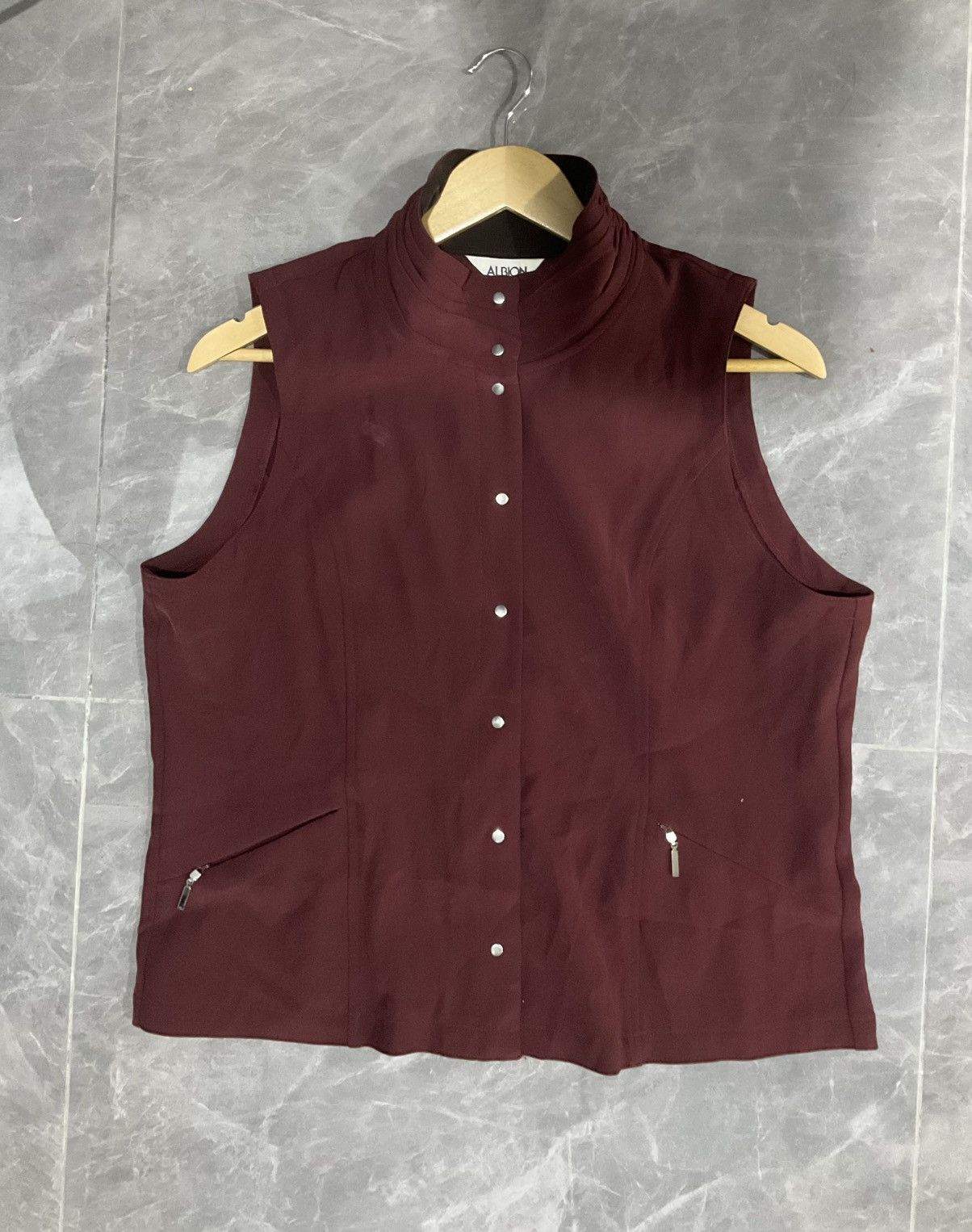 Designer × Vintage Albion sleeveless turtleneck! Size M / US 6-8 / IT 42-44 - 1 Thumbnail