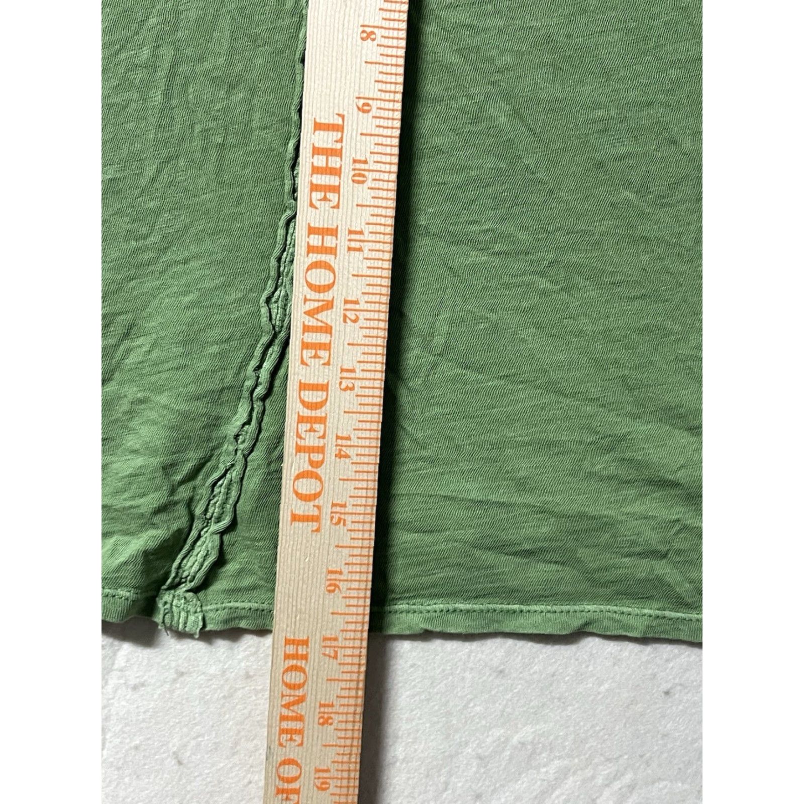 Vintage We The Free Shirt Womens Large Green 100% Cotton Short Sleeve Pullover T-Shirt Flaws See Pics Size L / US 10 / IT 46 - 4 Thumbnail