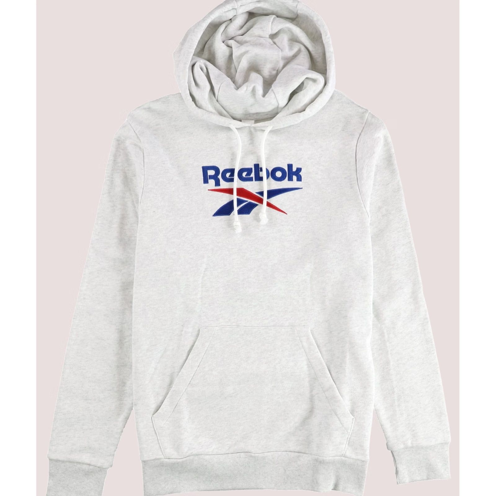 Reebok Reebok Mens Classic Vector Hoodie Sweatshirt, White, M Size US M / EU 48-50 / 2 - 1 Thumbnail