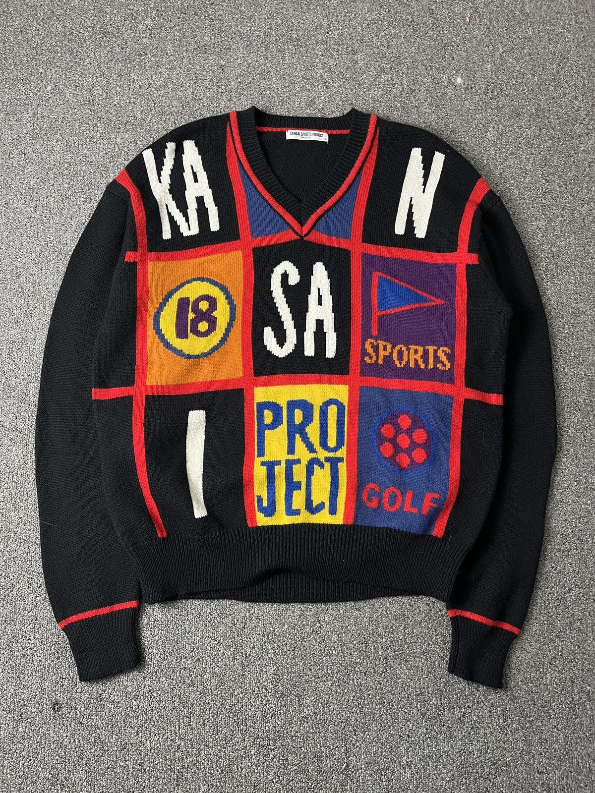 Kansai Yamamoto Kansai Sports Project Knitwear Size US L / EU 52-54 / 3 - 1 Thumbnail