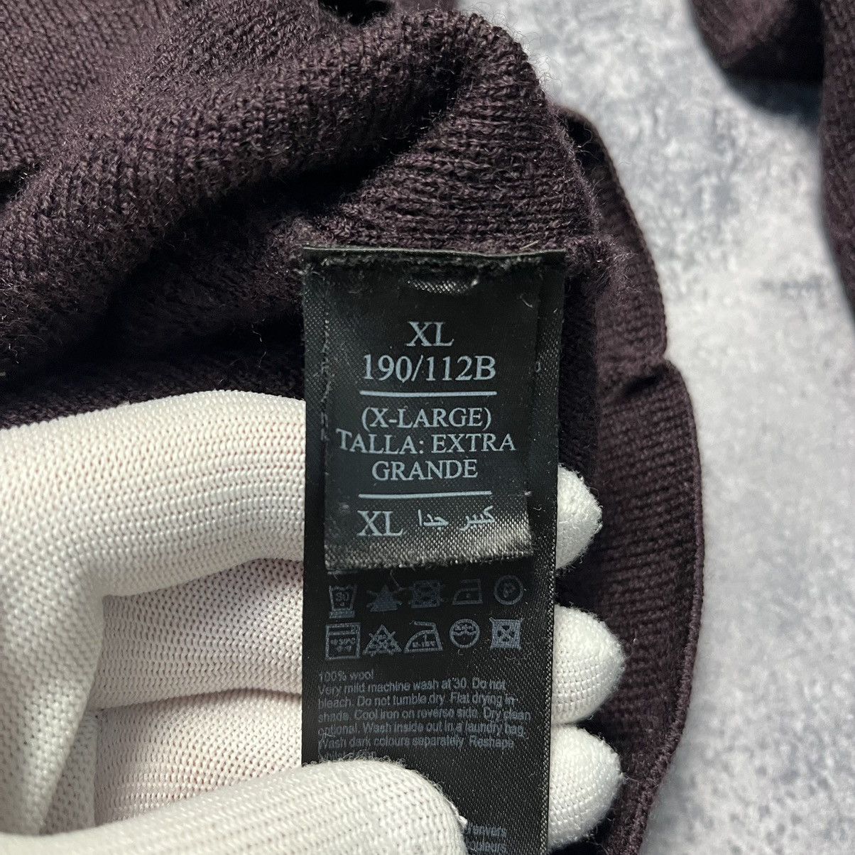 Allsaints × Vintage Vintage Allsaints Merino Wool Sweater Luxury Old Money Size US XL / EU 56 / 4 - 6 Thumbnail