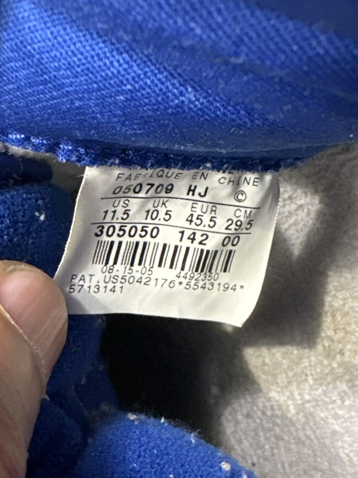 Nike × Vintage Nike SB DUNK HIGH KENTUCKY 2005 Size US 11.5 / EU 44-45 - 5 Thumbnail