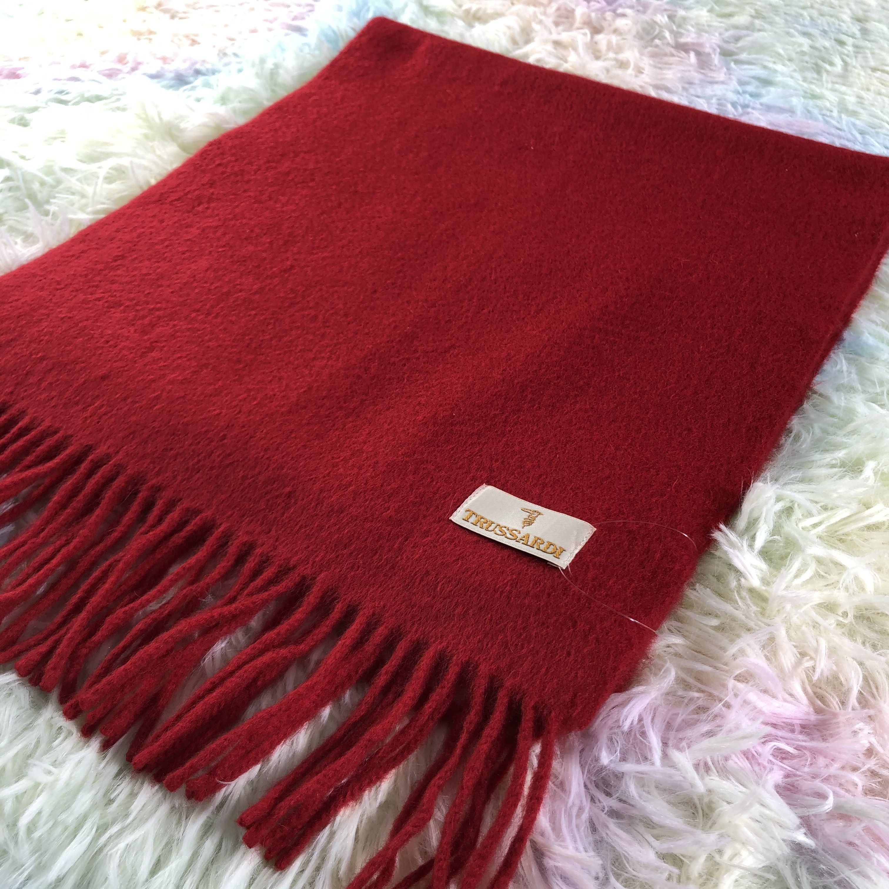 Trussardi × Vintage Trussardi Scarf / Muffler / Neckwear - KM418 Size ONE SIZE - 3 Thumbnail