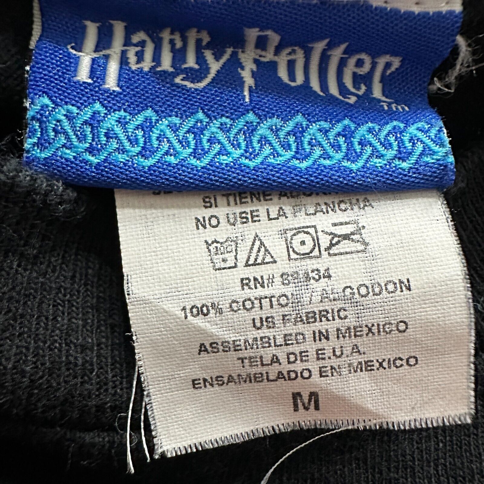& Other Stories Vintage Harry Potter T-Shirt Men's M Black Print 2004 Cotton Size US M / EU 48-50 / 2 - 5 Thumbnail
