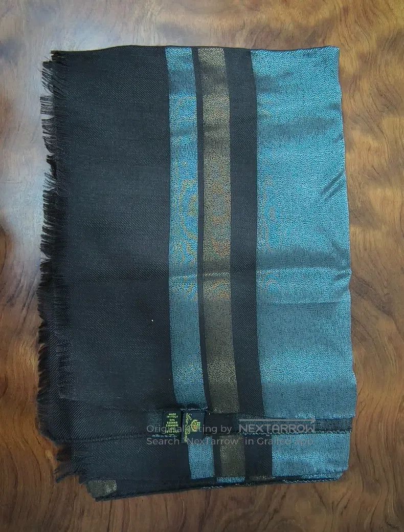 Loro Piana LORO PIANA size 201*70cm Cashmere, silk, and metal blend sc Size ONE SIZE - 2 Thumbnail