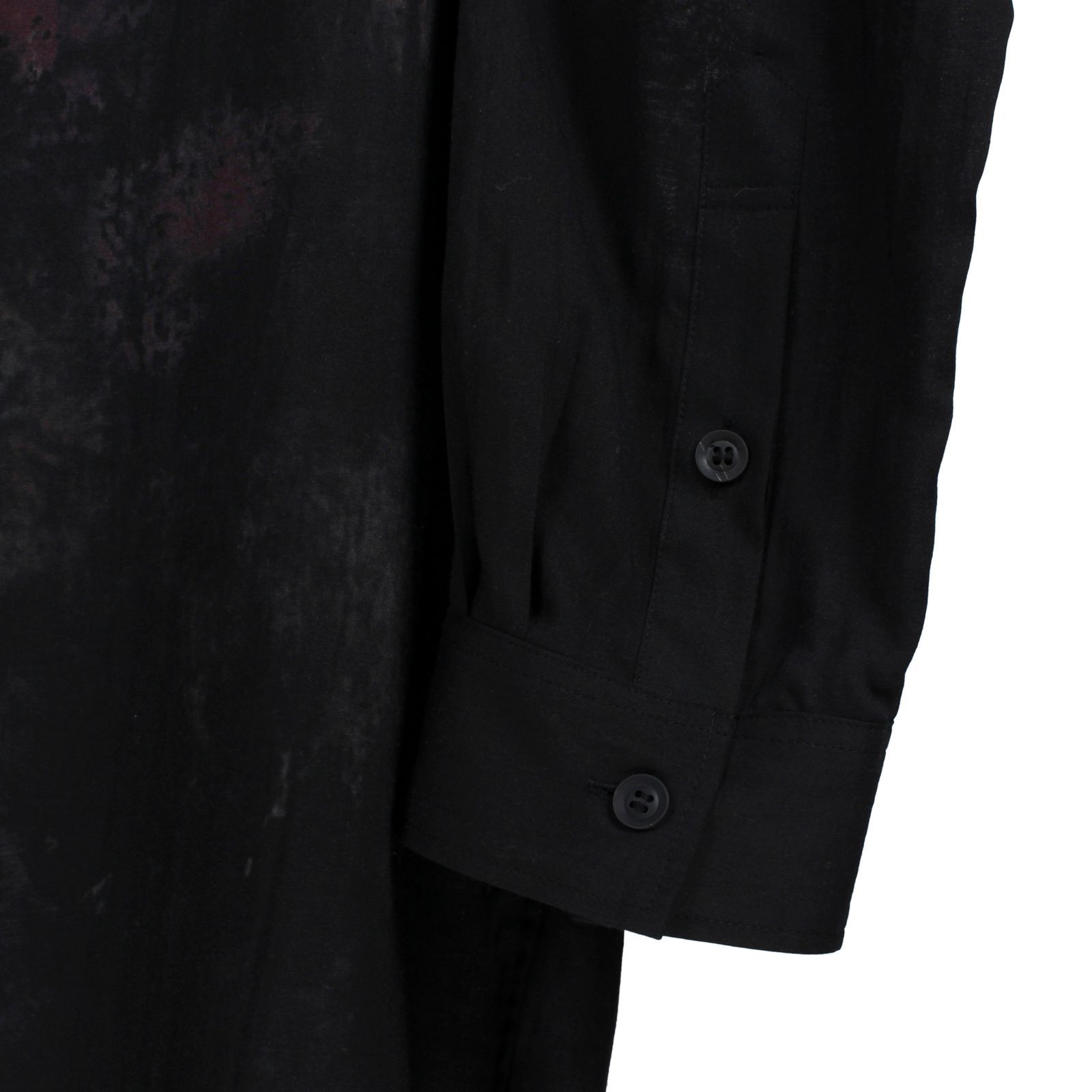 Yohji Yamamoto Yohji Yamamoto Pour Homme - Printed side gusset Blouse Size US L / EU 52-54 / 3 - 12 Thumbnail