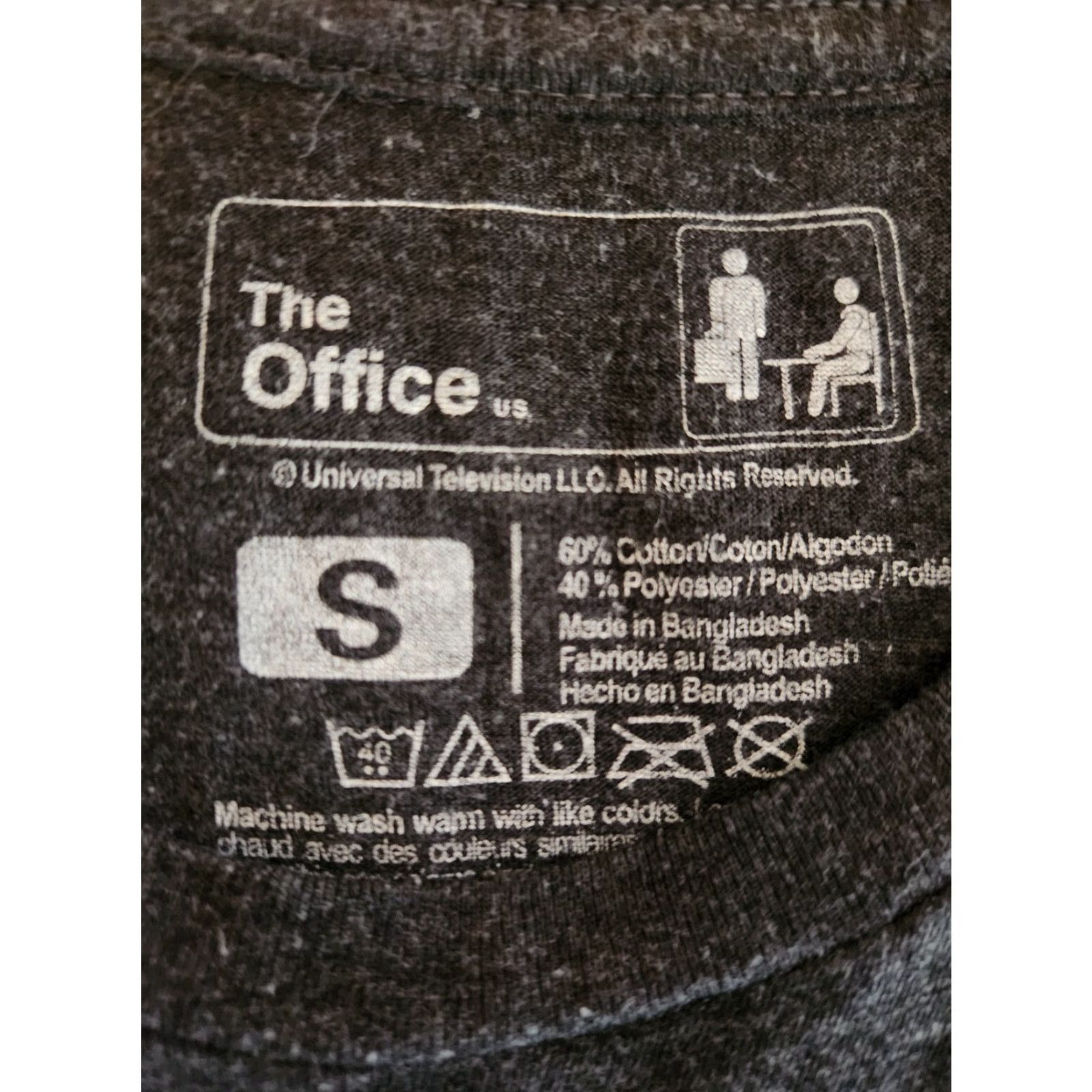 Vintage The Office Dunder Mifflin T-Shirt Men’s Small Short Sleeve Gray Crew Neck Graphic Logo Michael 2010s Vintage? Size US S / EU 44-46 / 1 - 2 Thumbnail
