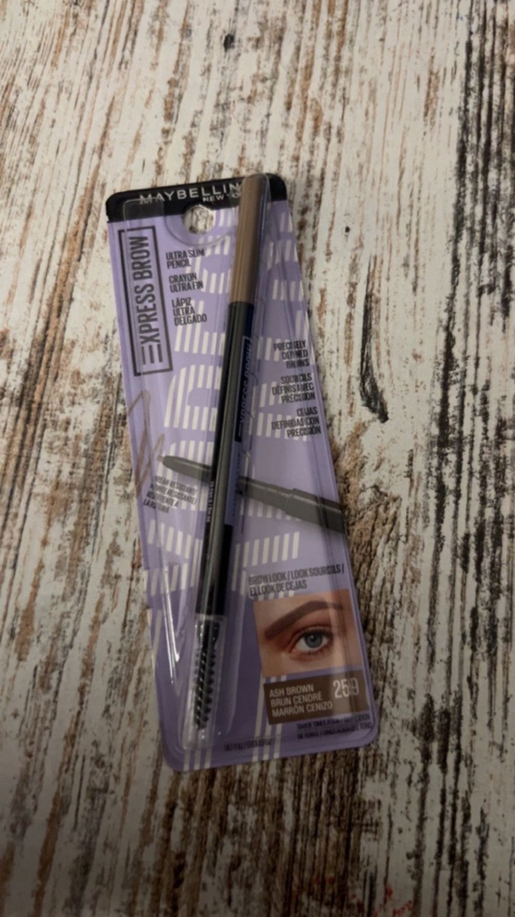 Other Women's Maybelline Express Brow Ultra Slim Pencil Ash Brown Size ONE SIZE - 1 Thumbnail