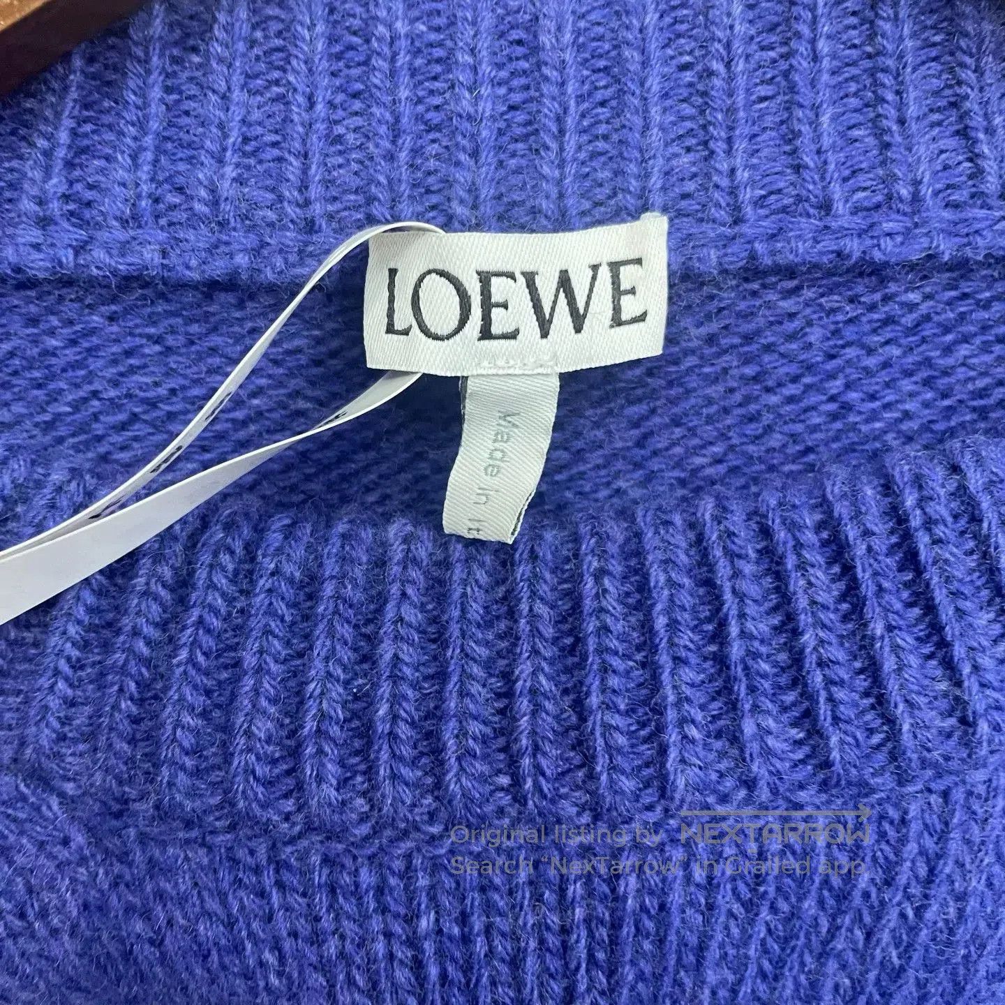 Loewe Loewe Blue Logo Sweater XS. Size US XS / EU 42 / 0 - 3 Thumbnail