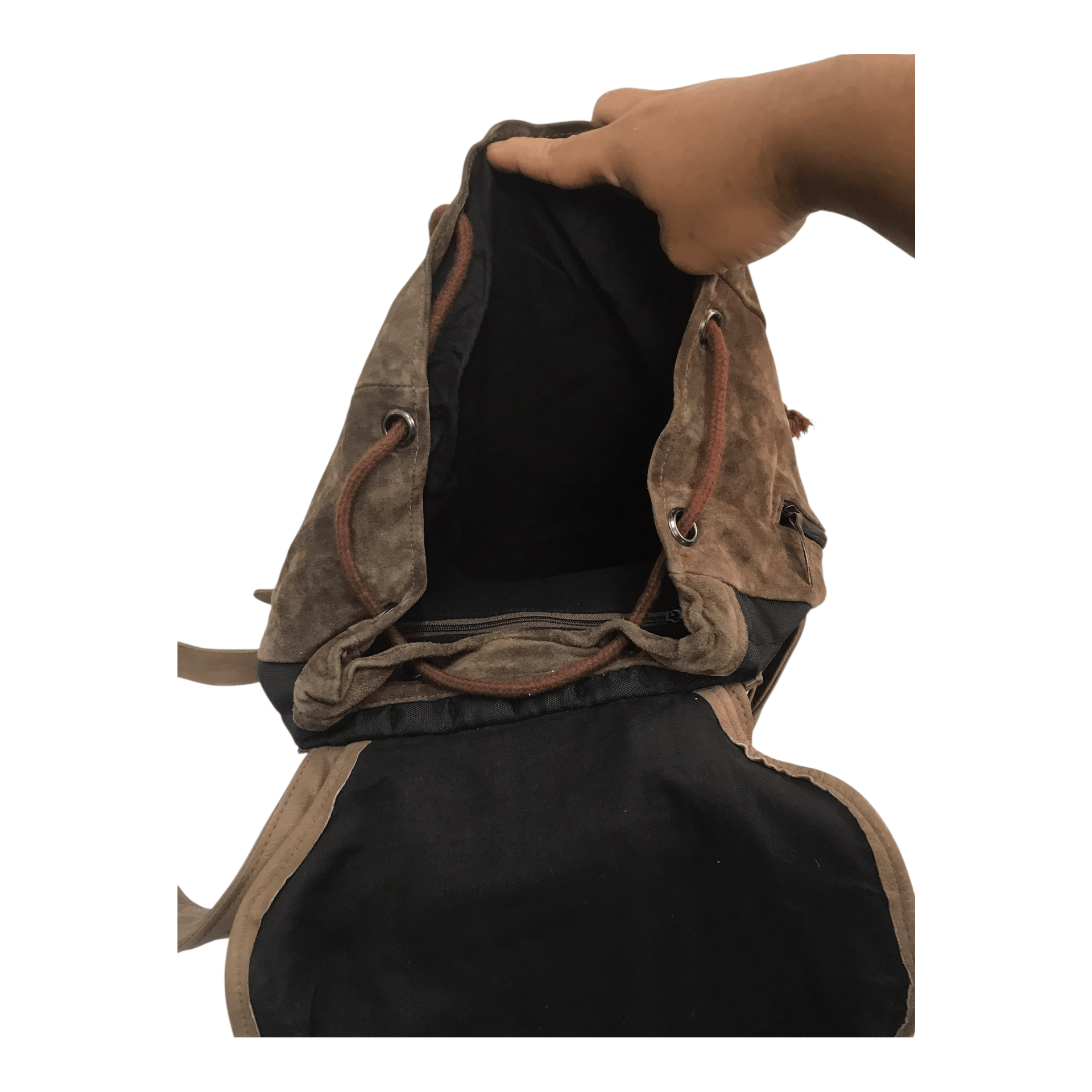 Leather Vintage Golden East Leather Brown Bagpack Size ONE SIZE - 15 Thumbnail
