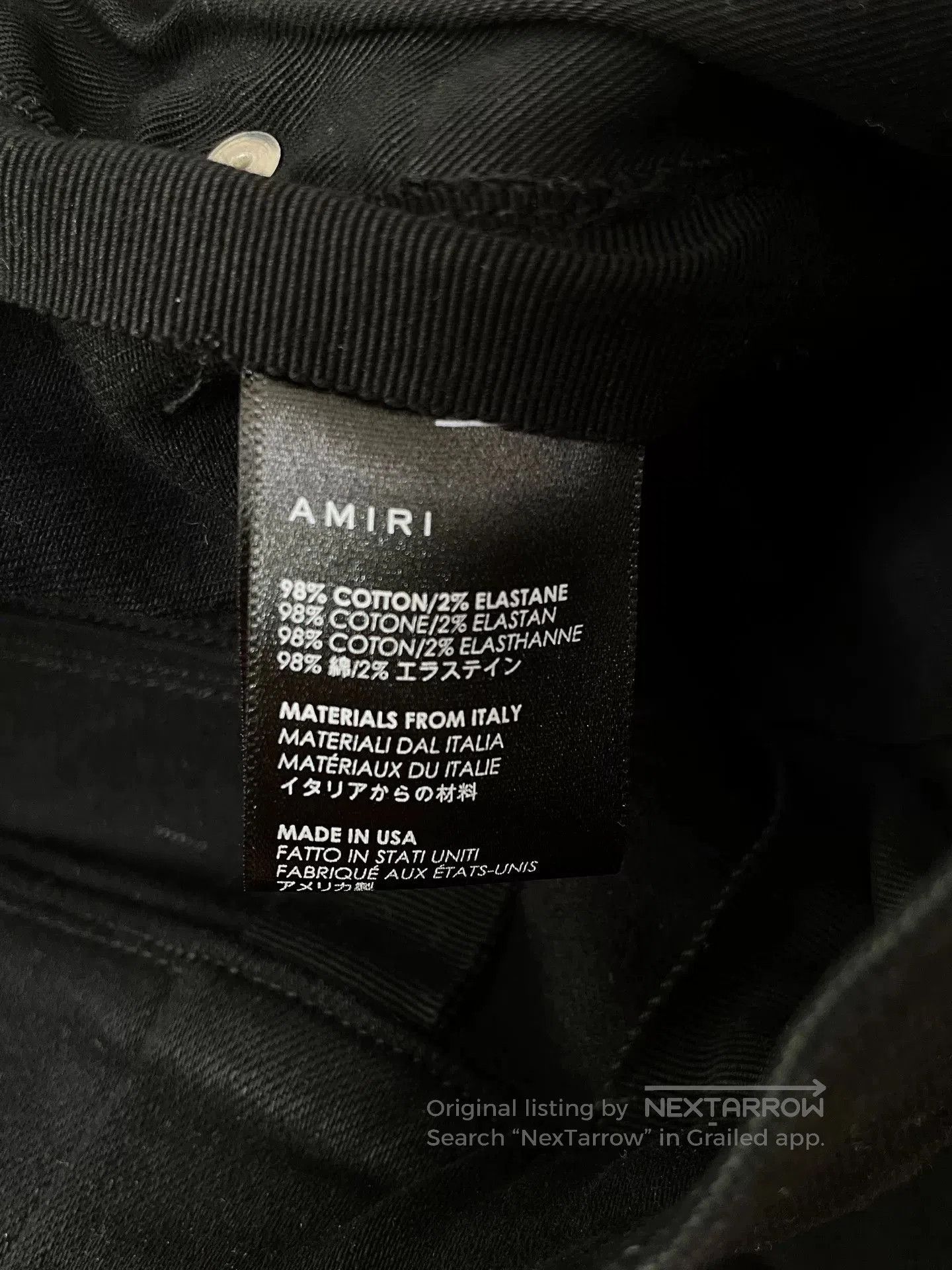 Amiri Amiri Black Paisley Patchwork Distressed Jeans. Size US 32 / EU 48 - 4 Thumbnail