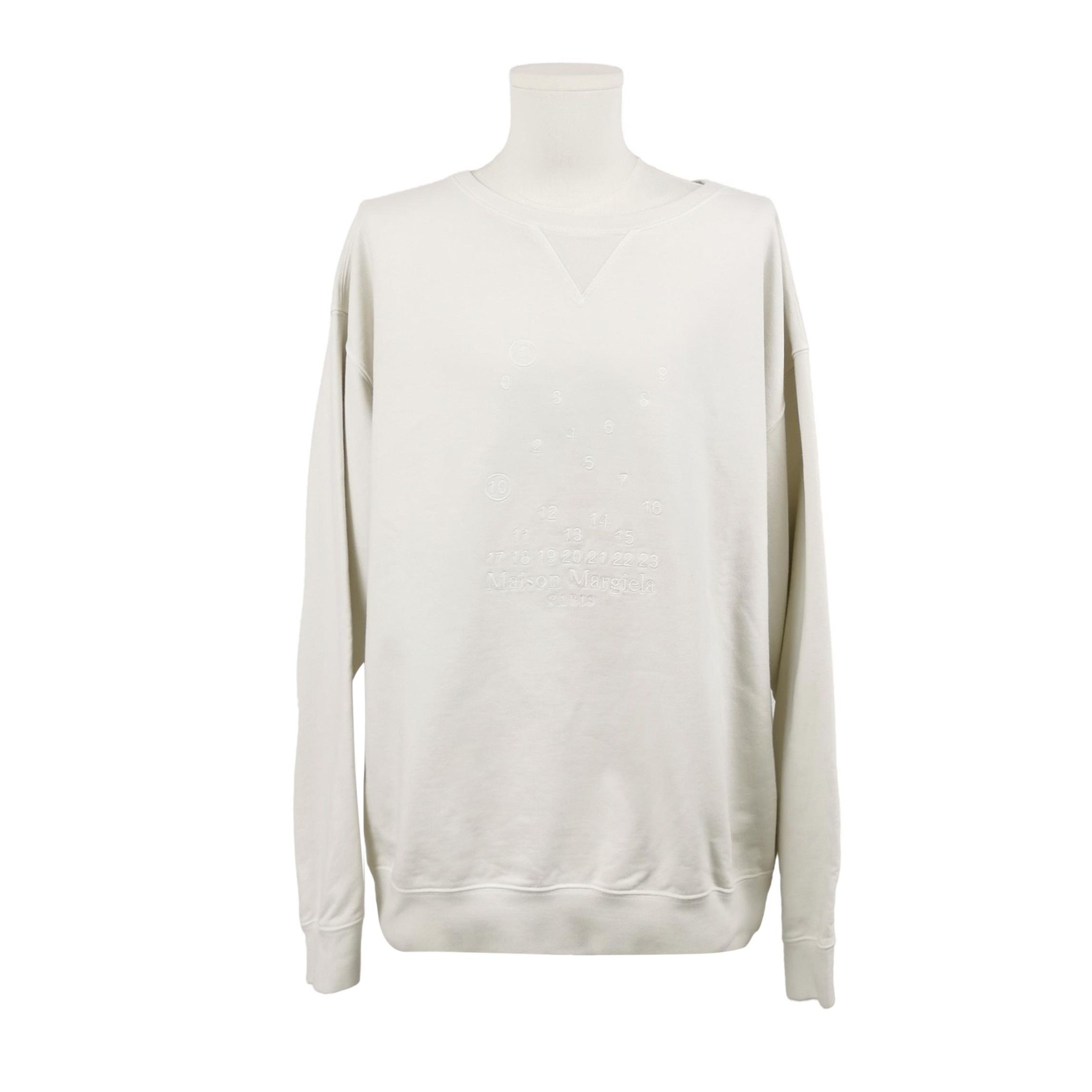 Maison Margiela Maison Margiela Beige Cotton Lace-Up Short-Sleeve Top L Size US M / EU 48-50 / 2 - 1 Thumbnail