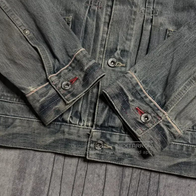 Neighborhood Neighborhood 18SS STOCKMAN JKT Washed and Stained Rust Den Size US L / EU 52-54 / 3 - 6 Thumbnail