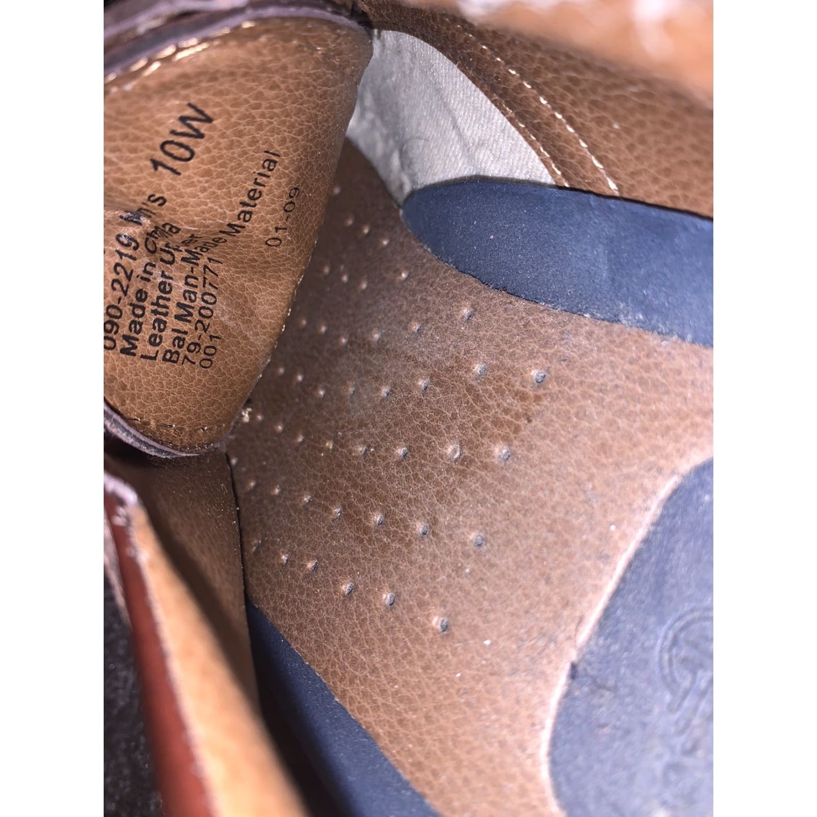 Dockers DOCKERS Mens Brown Leather Lace Up Oxford Cap Toe Dress Shoes Size 10W 090-2219 Mens Shoes Dress Oxford Brown Leather Cap Toe Lace-Up 10W Shoes Size ONE SIZE - 5 Thumbnail