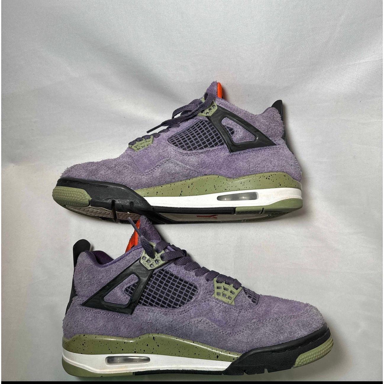 Jordan Brand × Nike Size 8.5 Wmns Air Jordan 4 Retro Canyon Purple Women's Shoes Size US 8.5 / IT 38.5 - 4 Thumbnail