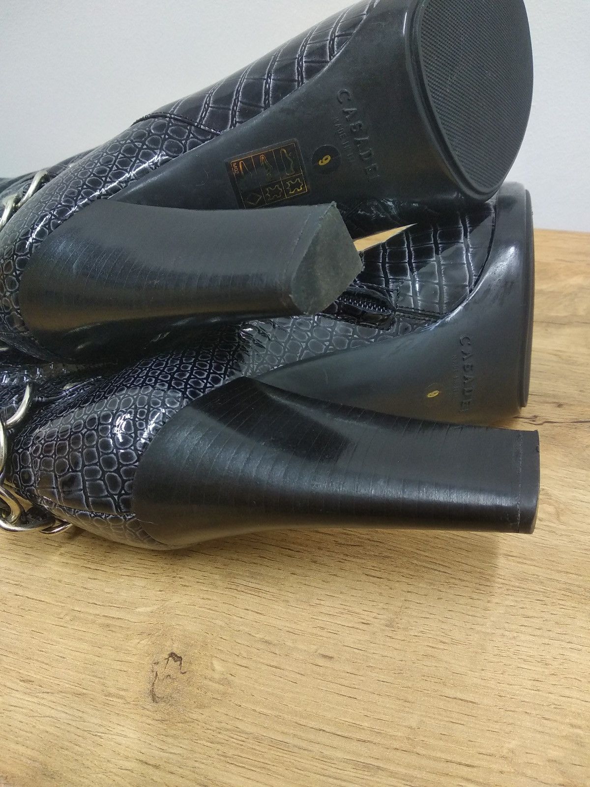 Casadei × Casedei Casadei High Boots Size 39 Italy Leather Luxury Style Size US 9 / IT 39 - 14 Thumbnail