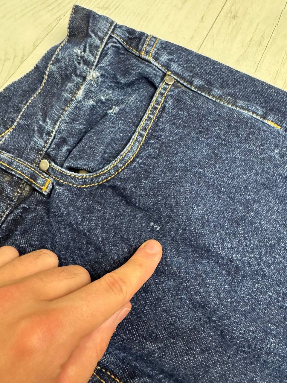 Vivienne Westwood Vivienne Westwood Big Logo Orb Denim Jeans Size US 38 / EU 54 - 17 Thumbnail