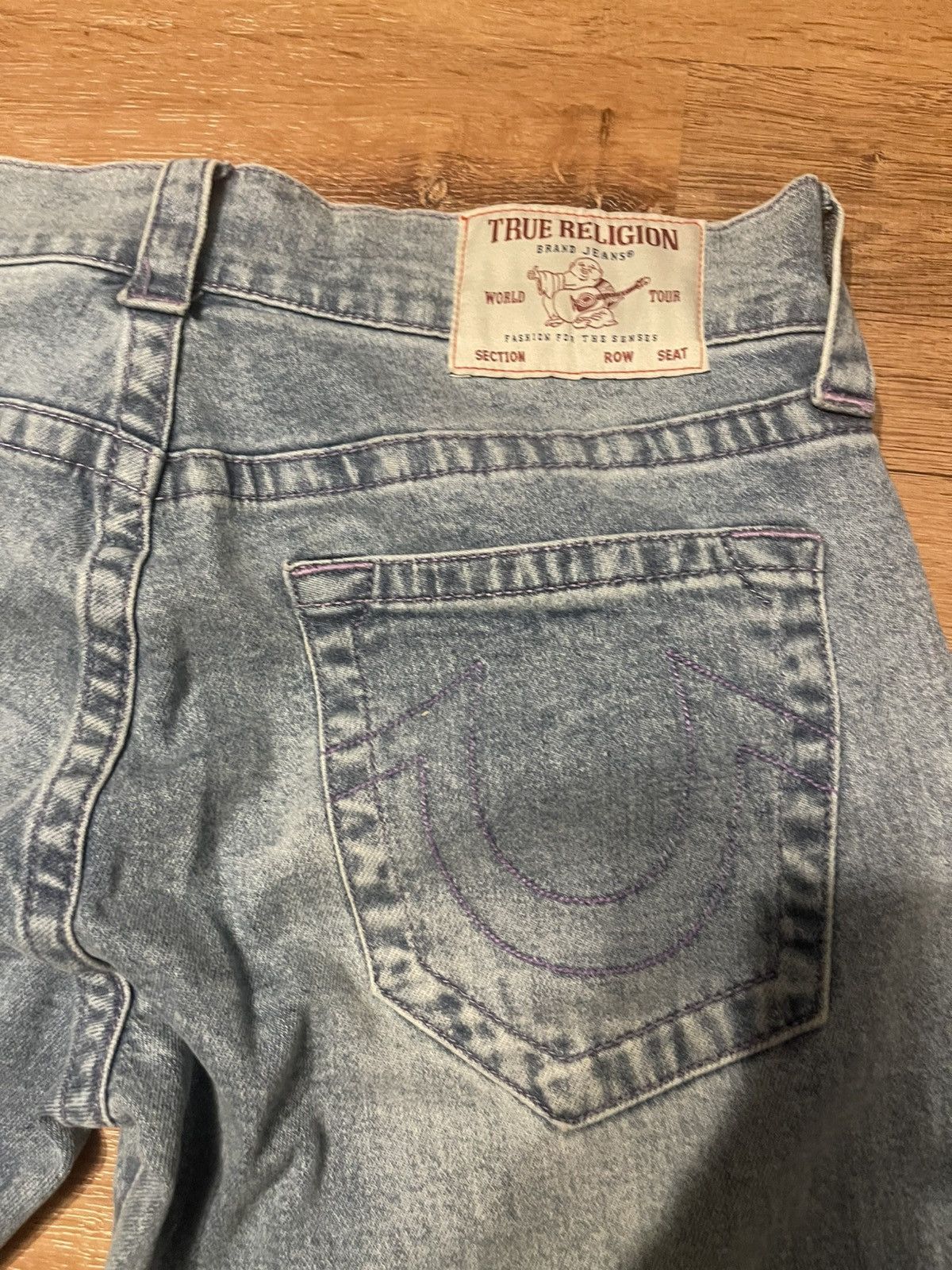 True Religion True Religion Relaxed Straight Jeans Size US 31 - 3 Thumbnail