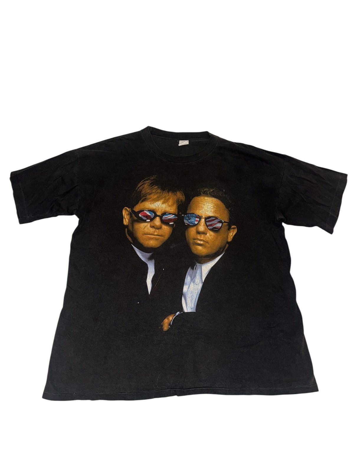 Band Tees Vintage 90s ‘Elton John Billy Joel Summer Of 94’ T-shirt Size US XL / EU 56 / 4 - 1 Thumbnail