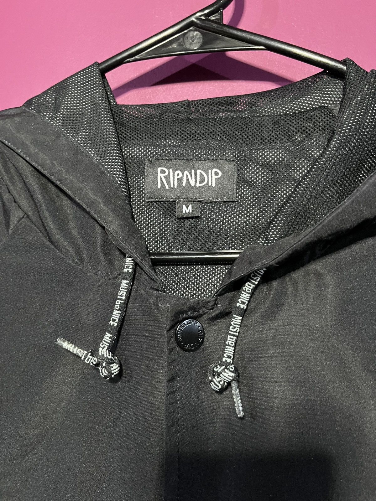RIPNDIP Ripndip flaming windbreaker Size US M / EU 48-50 / 2 - 3 Thumbnail