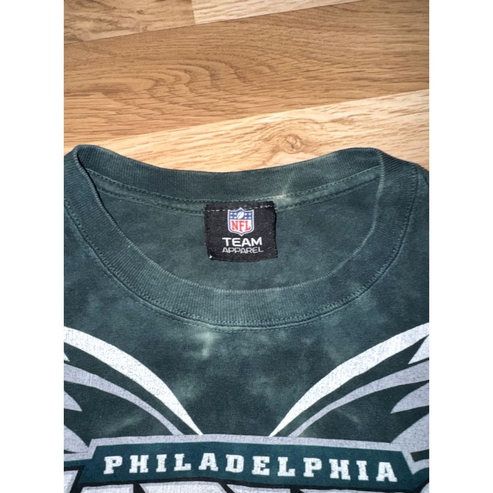 NFL VINTAGE NFL Team Apparel Philadelphia Eagles Tye Dye T Shirt Adult S/M Green Y2K 2000s Size US S / EU 44-46 / 1 - 2 Thumbnail