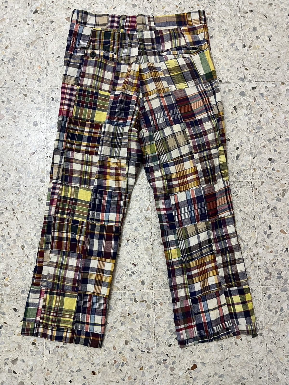 Vintage Vintage 70s Deansgate Country Squire Patchwork Size US 33 - 2 Thumbnail