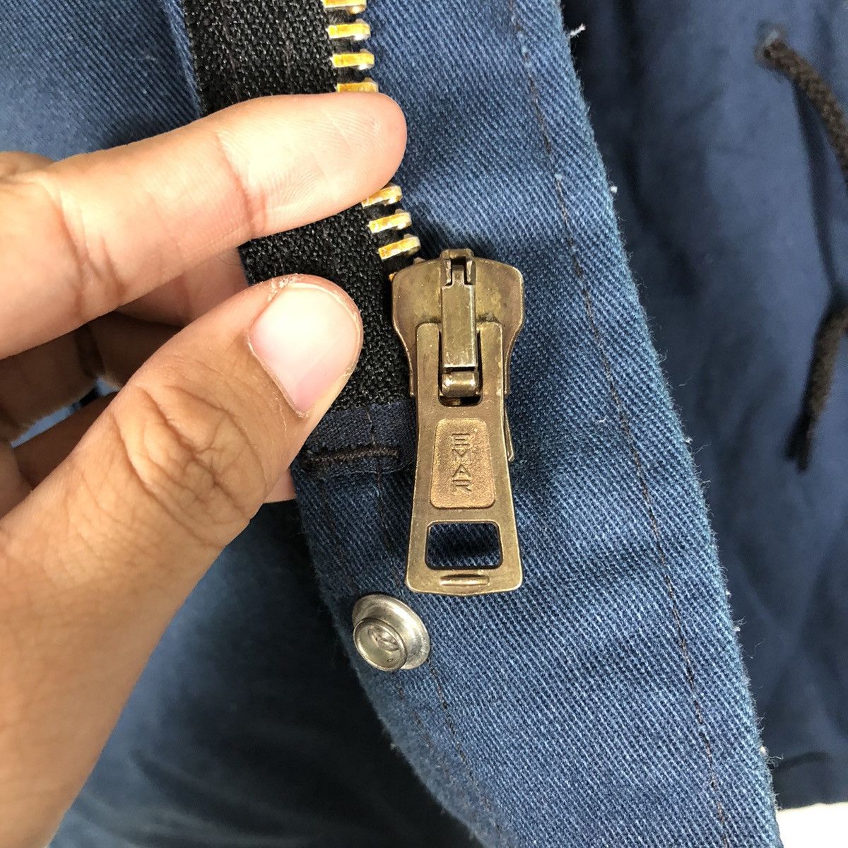 Vintage 📌Vintage Biker Parachute Jacket Cargo Corinth Mfg Usa Size US L / EU 52-54 / 3 - 17 Thumbnail