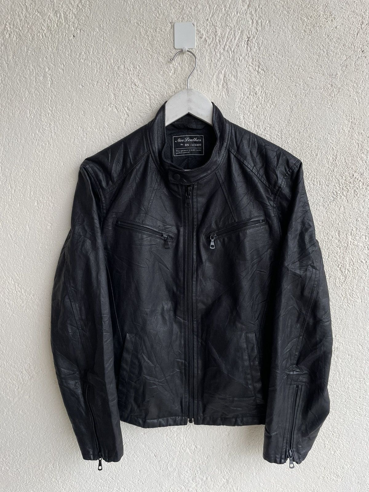 ジャケット・アウター 00s archive L.G.B. leather jacket shirt 00s archive L.G.B. leather jacket shirt